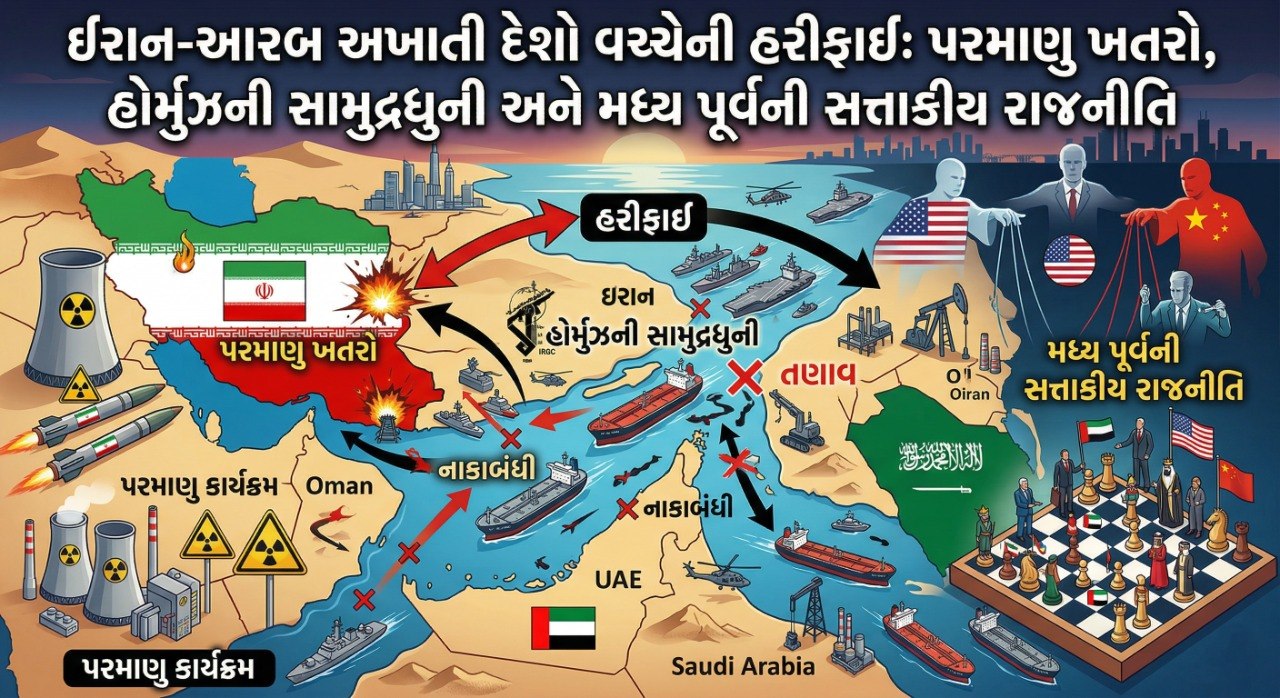 ઈરાન-આરબ અખાતી દેશો વચ્ચેની હરીફાઈ: પરમાણુ ખતરો, હોર્મુઝની સામુદ્રધુની અને મધ્ય પૂર્વની સત્તાકીય રાજનીતિ