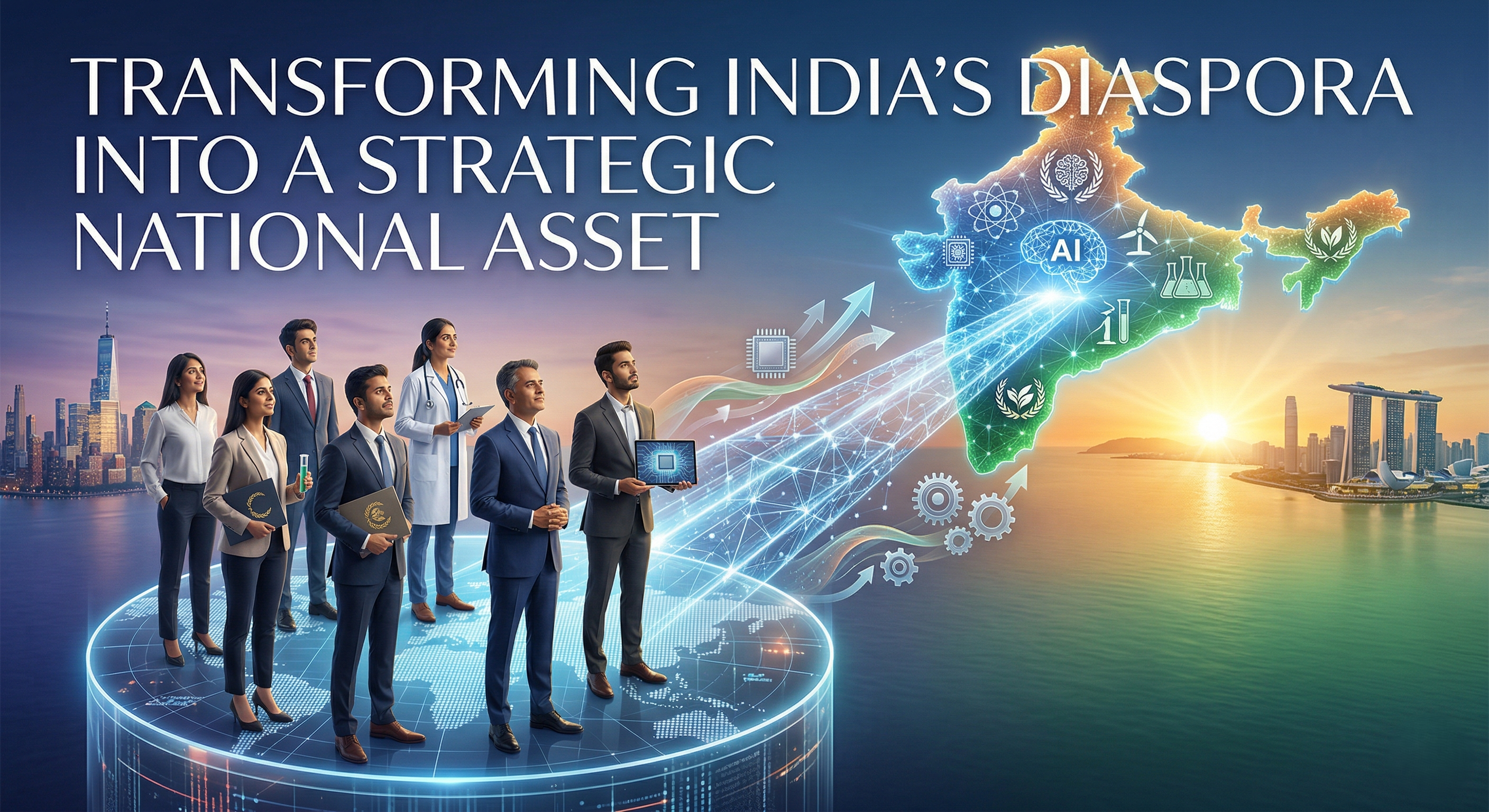 ભારતીય ડાયસ્પોરા: આર્થિક મદદથી વ્યૂહાત્મક ભાગીદારી તરફ
