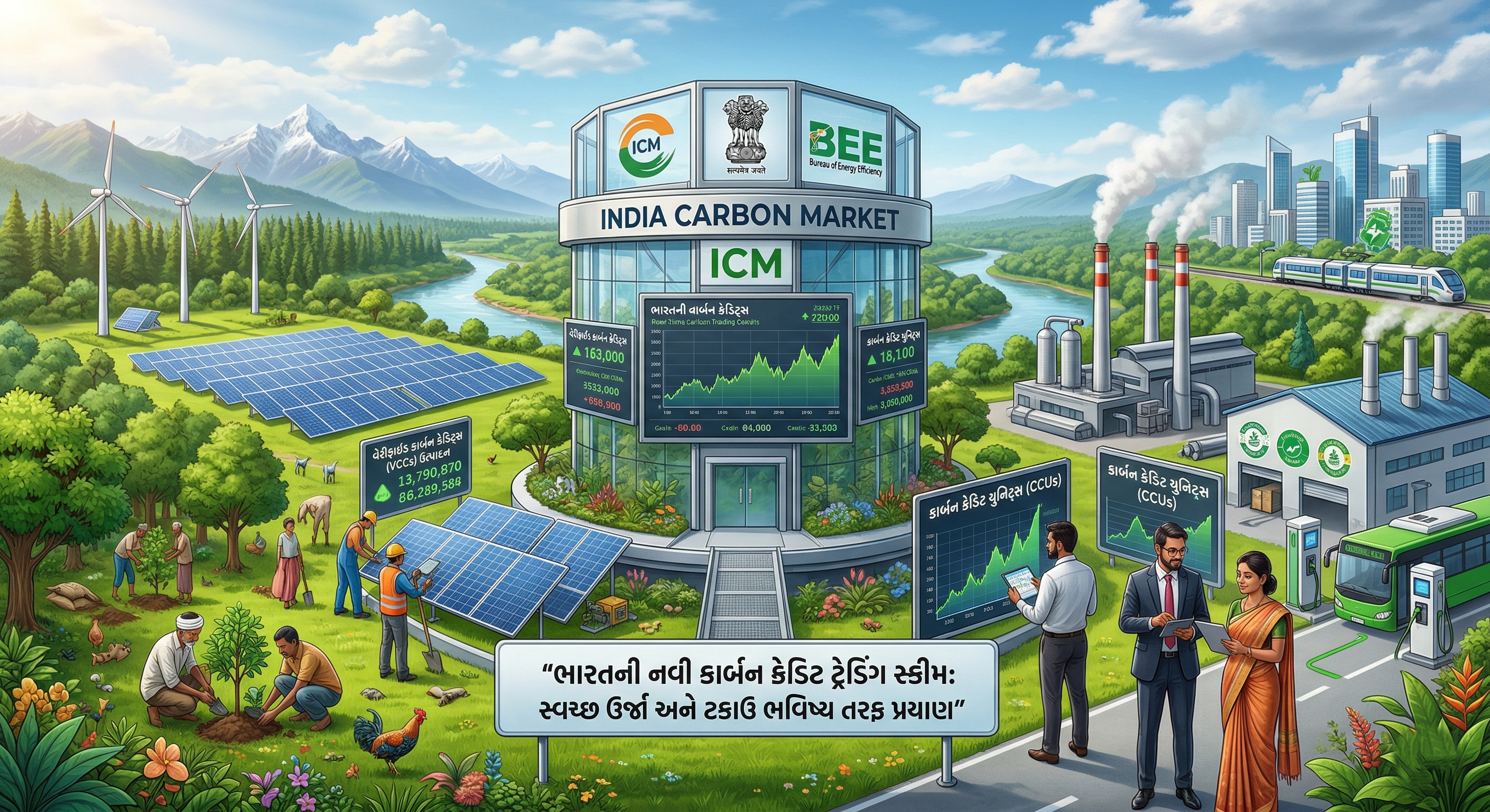 THE HINDU EDITORIAL-ભારતની નવી કાર્બન ક્રેડિટ યોજના