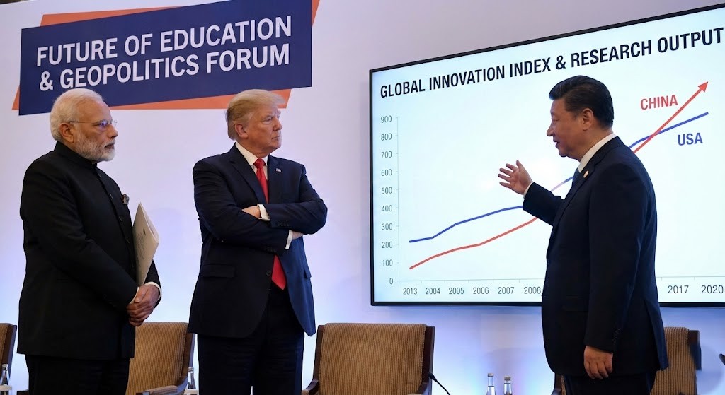 નવી વૈજ્ઞાનિક વિશ્વ વ્યવસ્થા: ચીનનો ઉદય અને ભારત માટેનો રોડમેપ